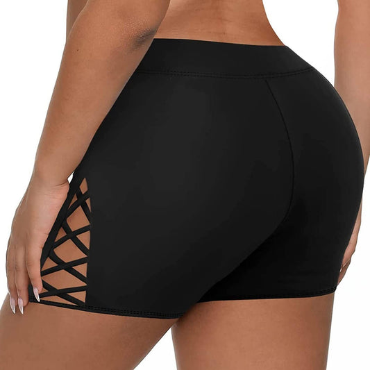 Sexy Cutout Sports Stretch Hot Shorts