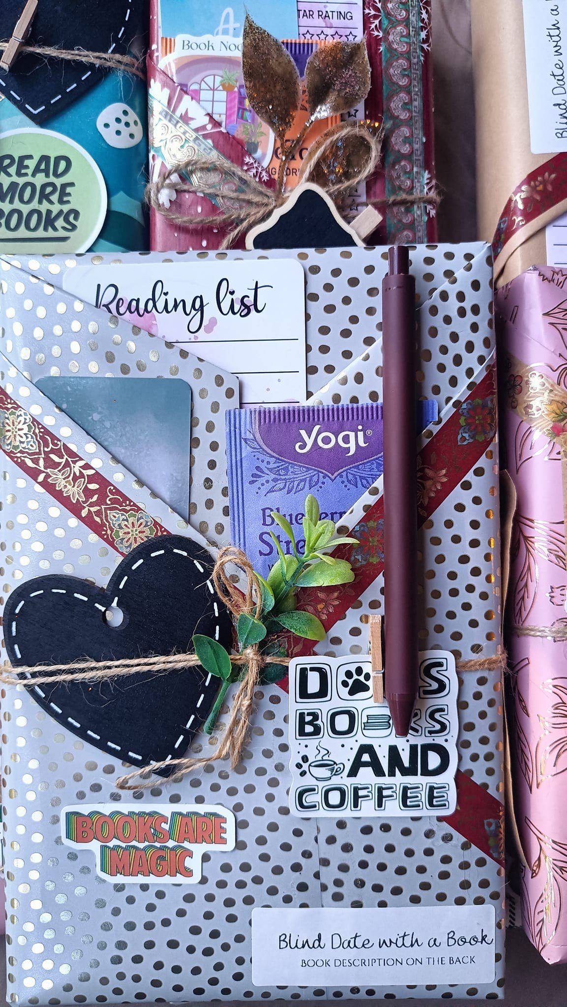 The Enchanted Envelope & Bookmobile - Blind Date with a Book ~ Mix of New and PreLoved Books