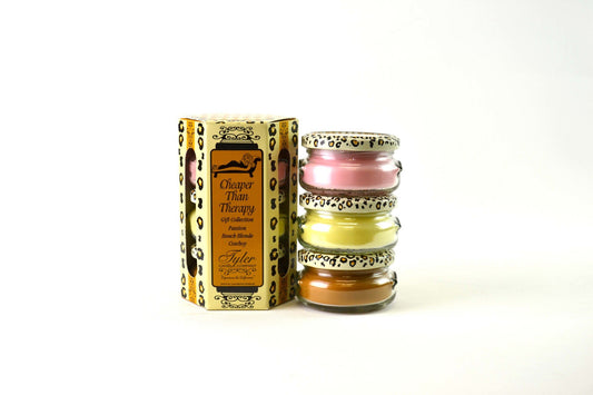 CHEAPER THAN THERAPY GIFT SET Tyler Candle Company