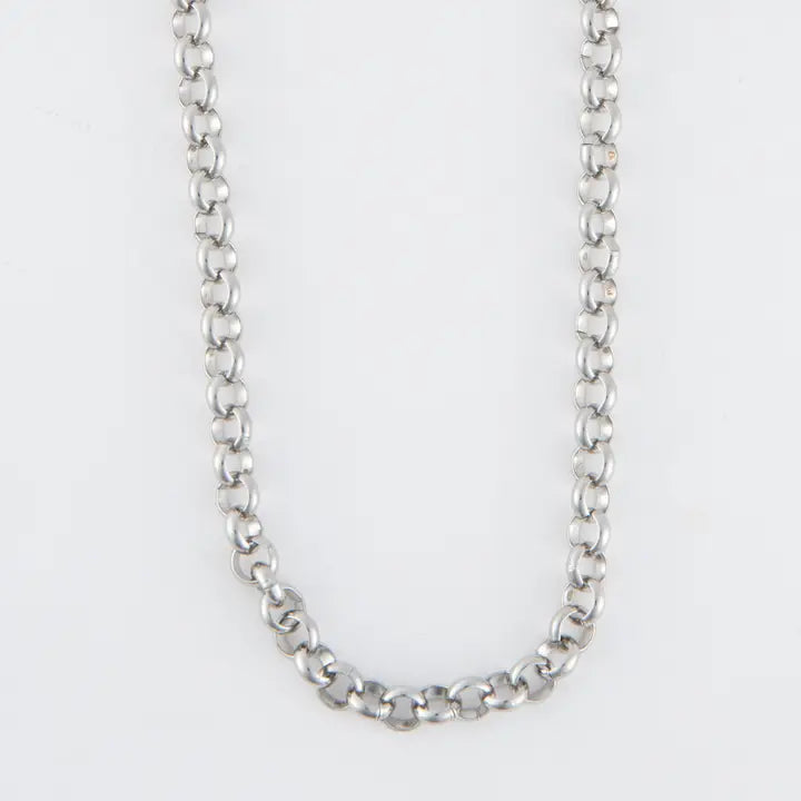 18" Cable Chain Necklace Narelle Waterproof Jewelry