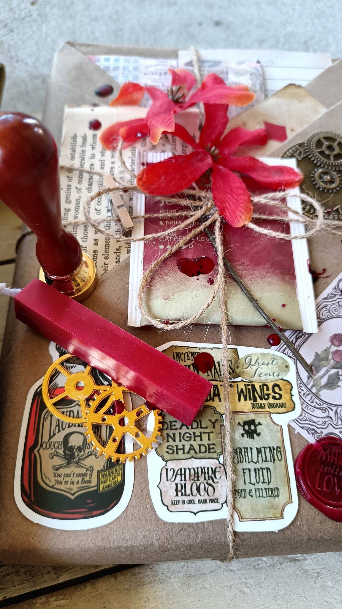 The Enchanted Envelope & Bookmobile - Gothic | Witchy | Blind Date Books | Mix of New & PreLoved