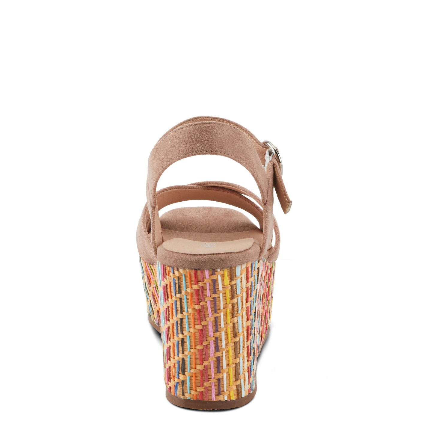 RAINBOWFUN-MVE Mauve Wedge Heel Sandal by Patrizia Size: 7.5-8 (38)