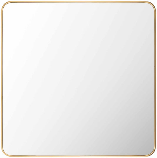 Ockenfels Modern Arched Gold Wall Mirror