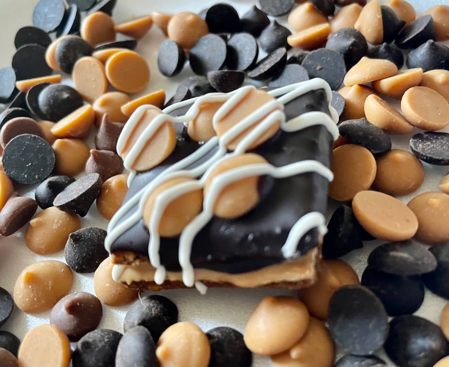 Peanut butter & Carob chip dog treat truffles - YumYum4DOGS