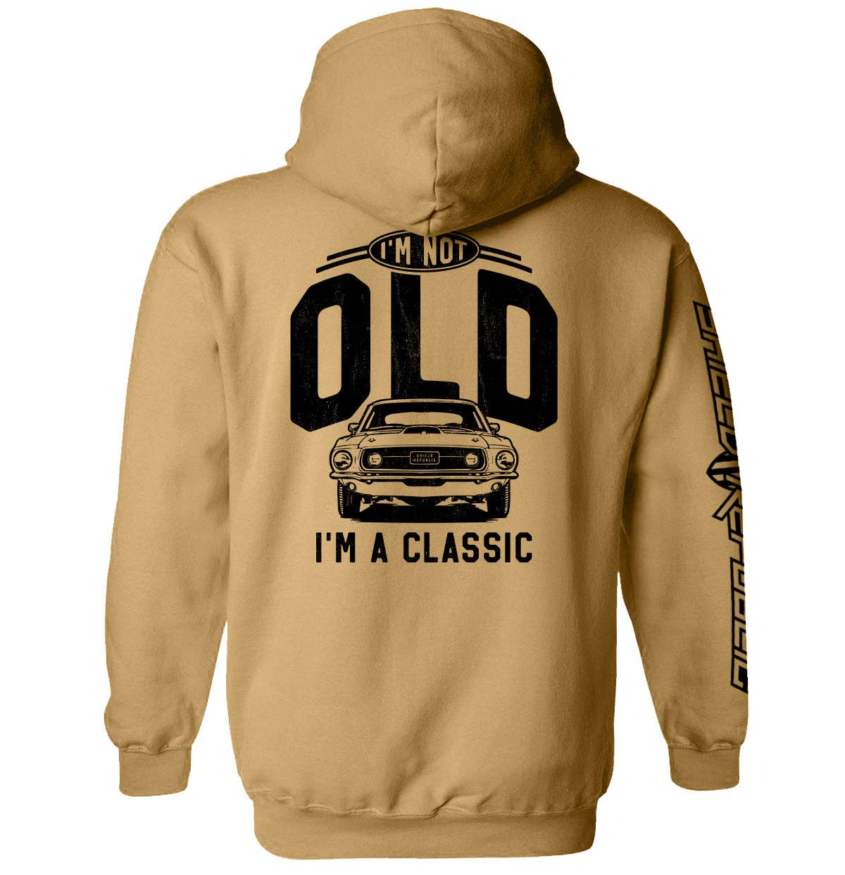Shield Republic - I'm Not Old I'm a Classic (69 Mustang) Men's T-Shirt