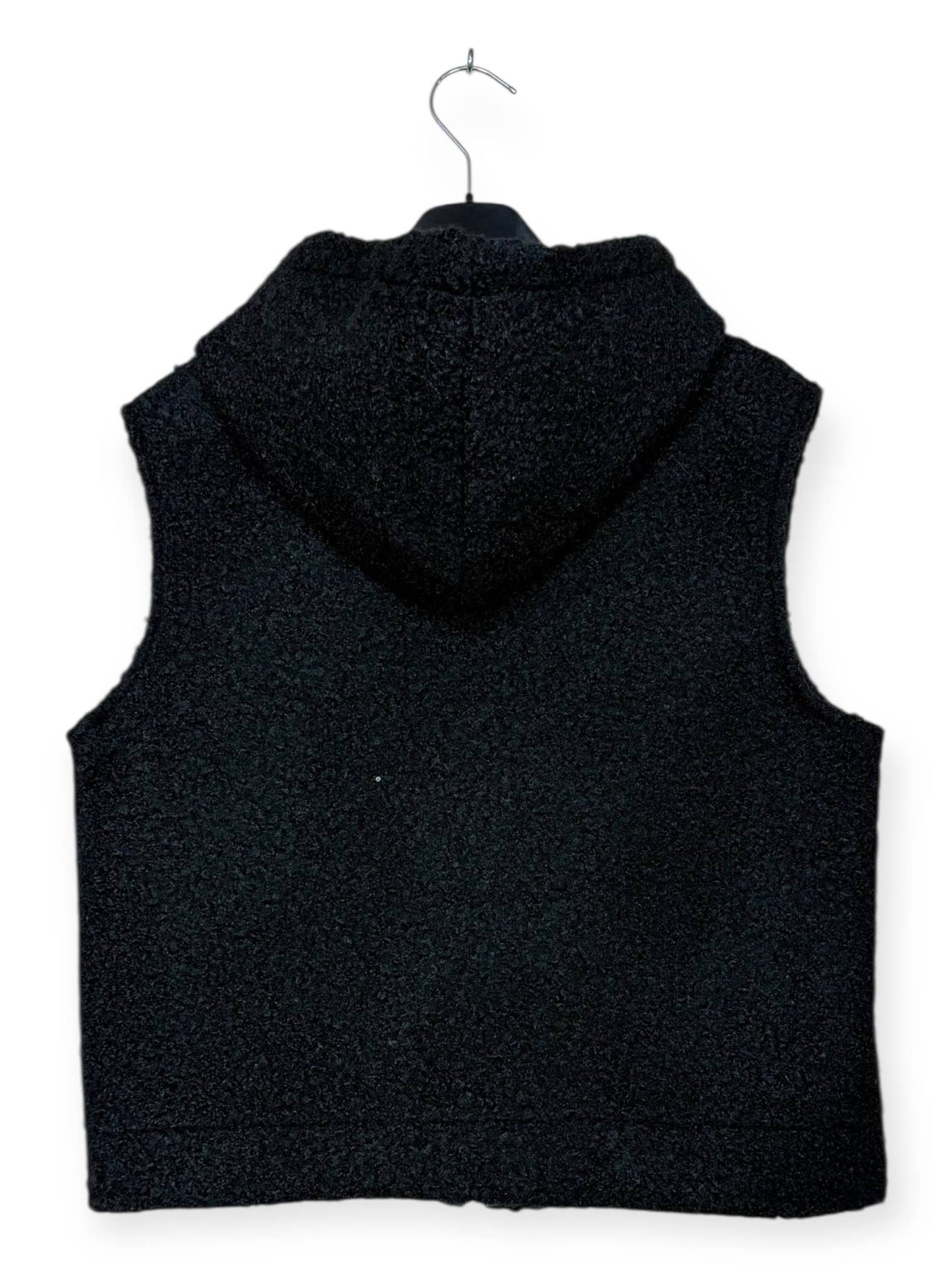 Vest Hoodie with Zipper