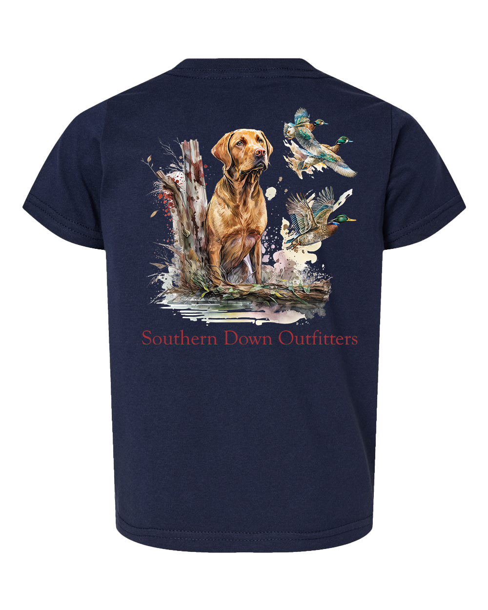 British Red Toddler Tee Southern Down Outfitters