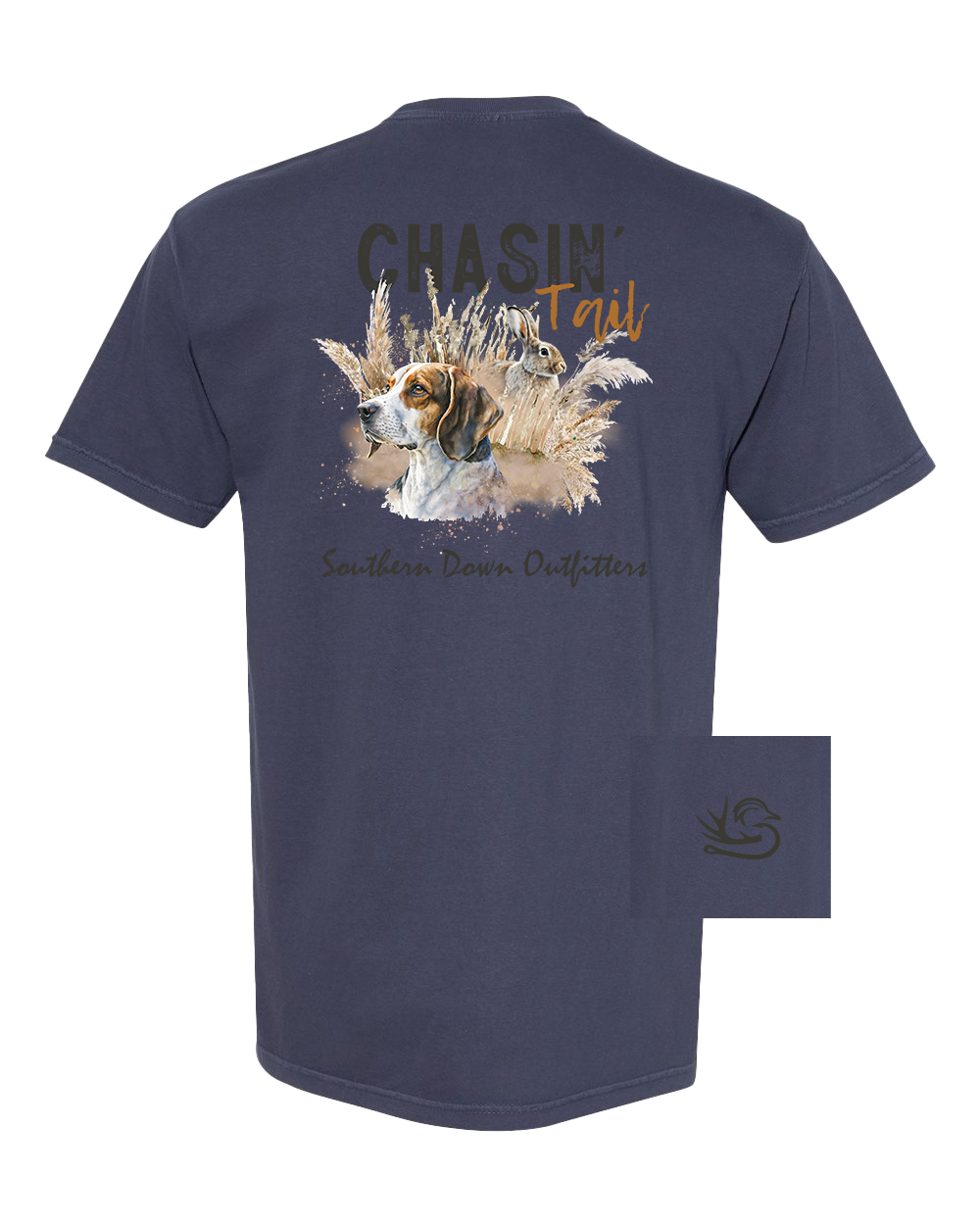 Chasin Tail Mens Short Sleeve Tee Southern Down Outfitters