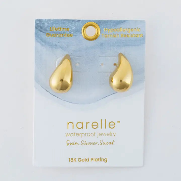 Tear Drop Earrings Narelle Waterproof Jewelry
