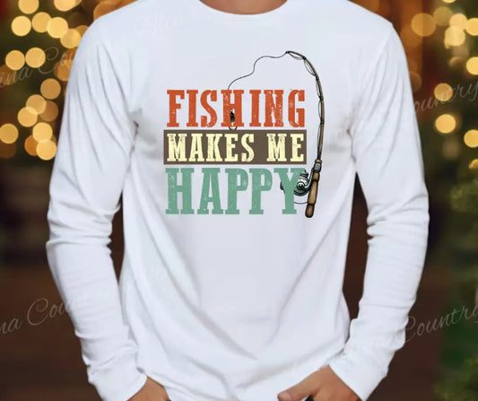Fishing Makes Me Happy – Multi