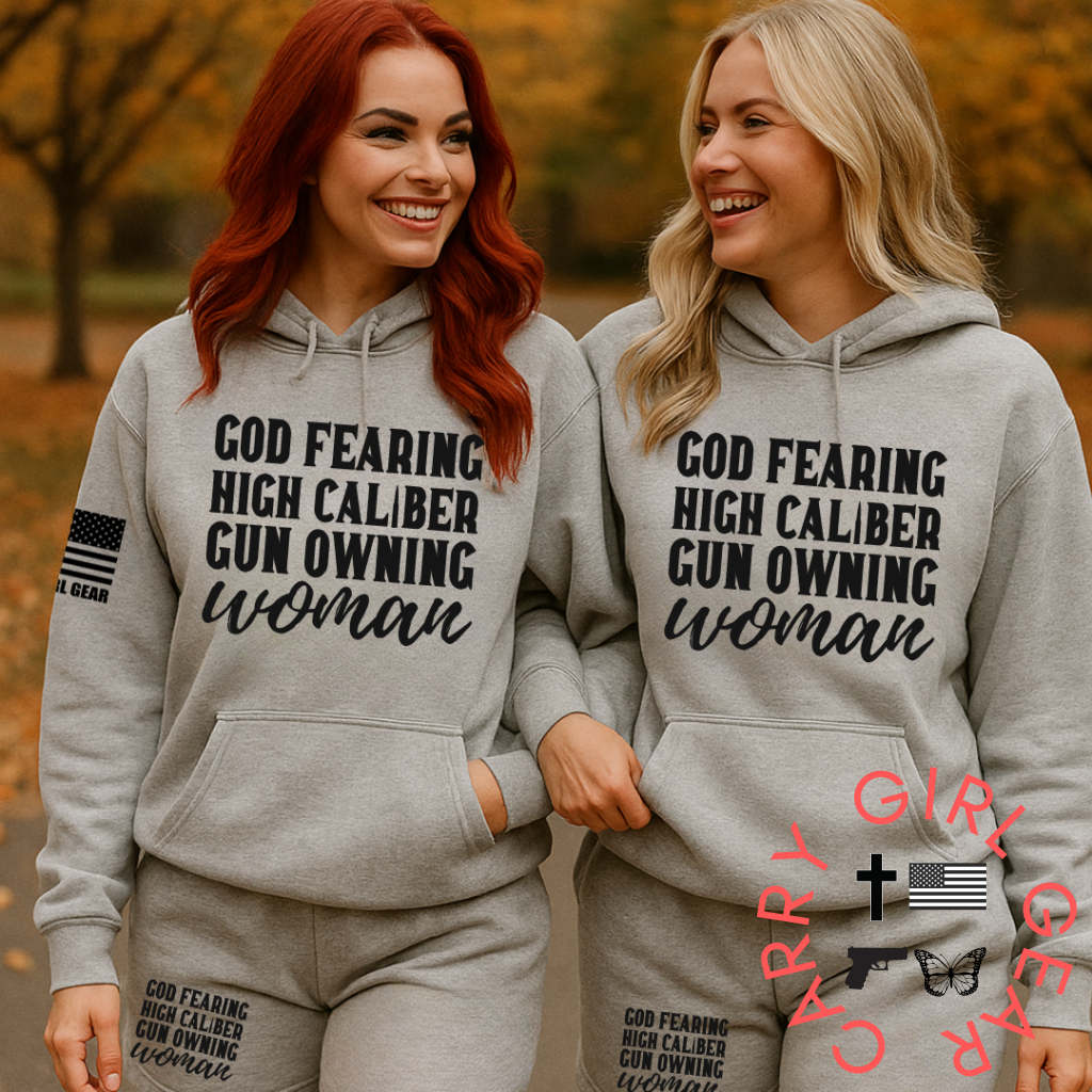 God Fearing HIGH CALIBER Gun Owning Woman LOUNGE SET