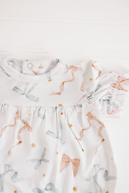 Ribbon Bubble Romper