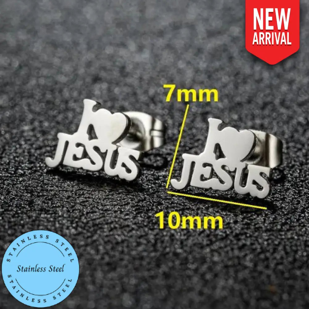 I Love Jesus – Silver