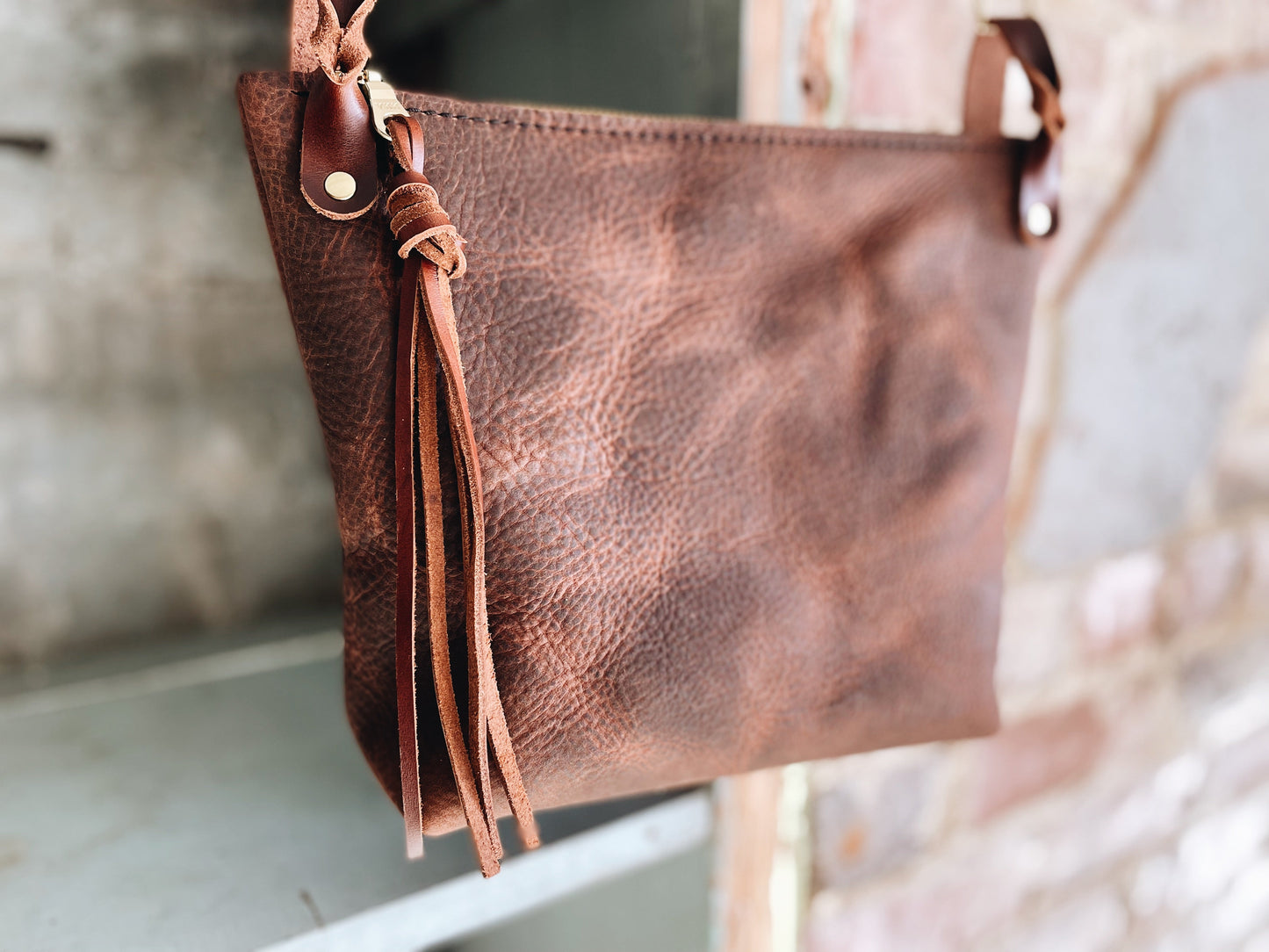 The Annie Leather Crossbody