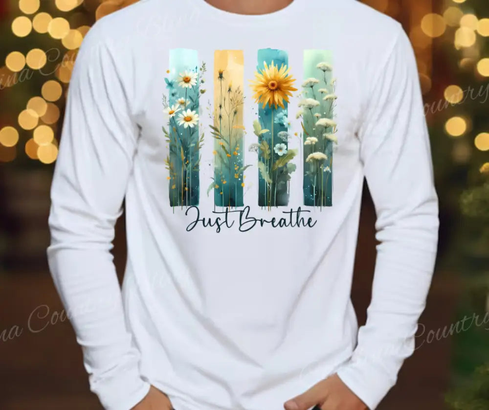 Just Breathe – White