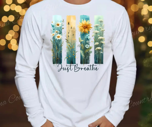 Just Breathe – White