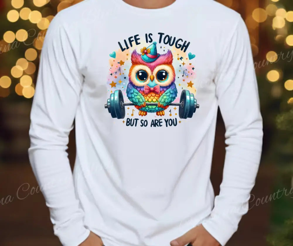 Life Is Tough – White