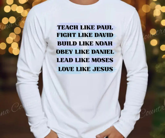 Love Like Jesus – White