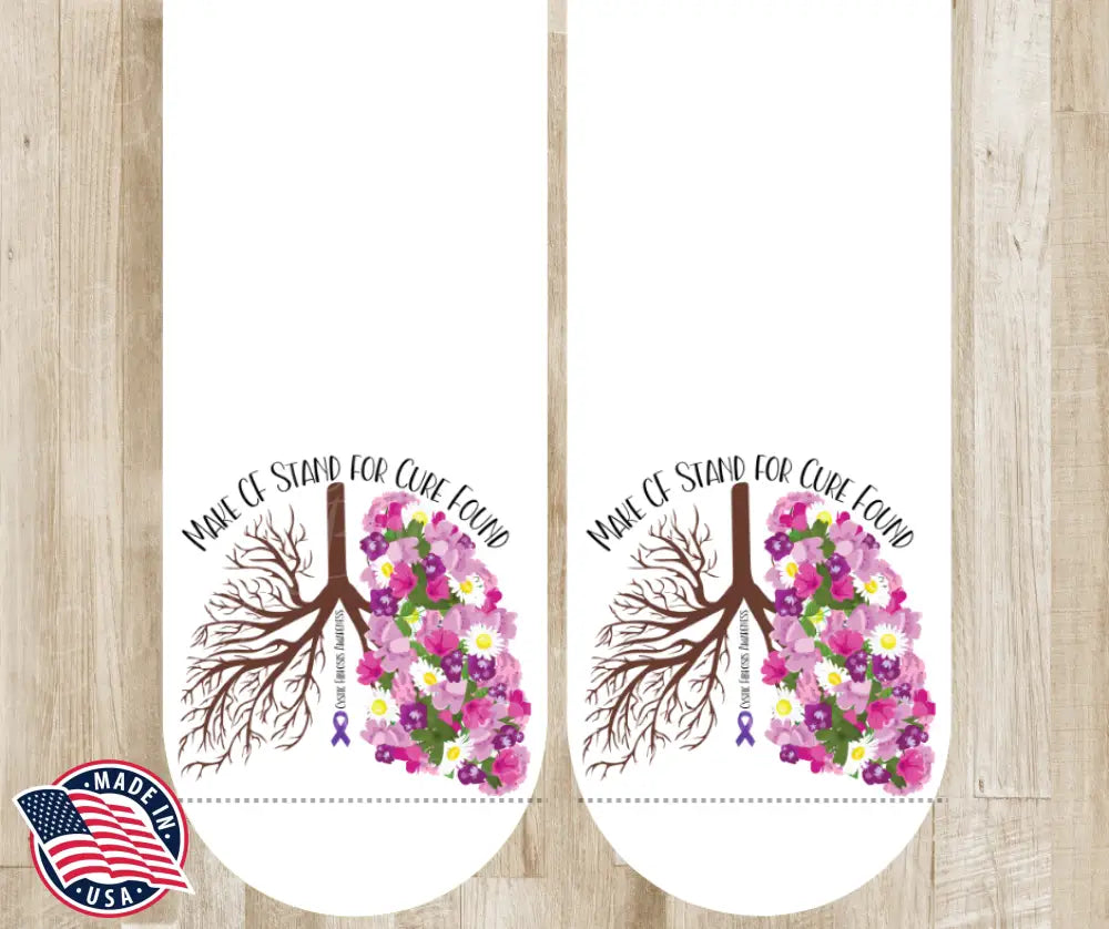 Make CF Stand for Cure Found – White