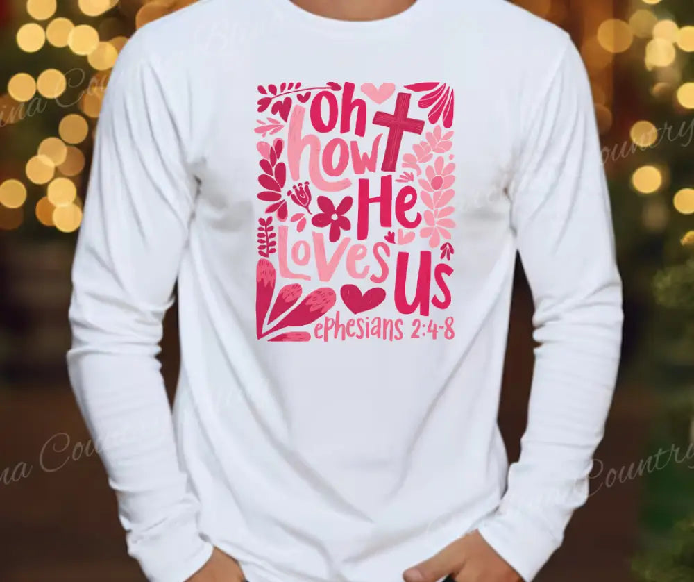 Oh How He Loves Us – Pink