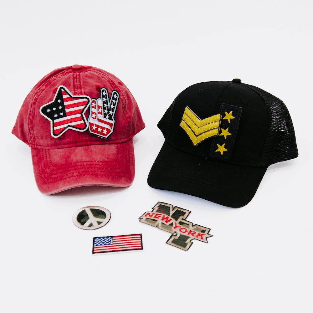 Patriotic Iron On Patch Bundle (7 pcs)