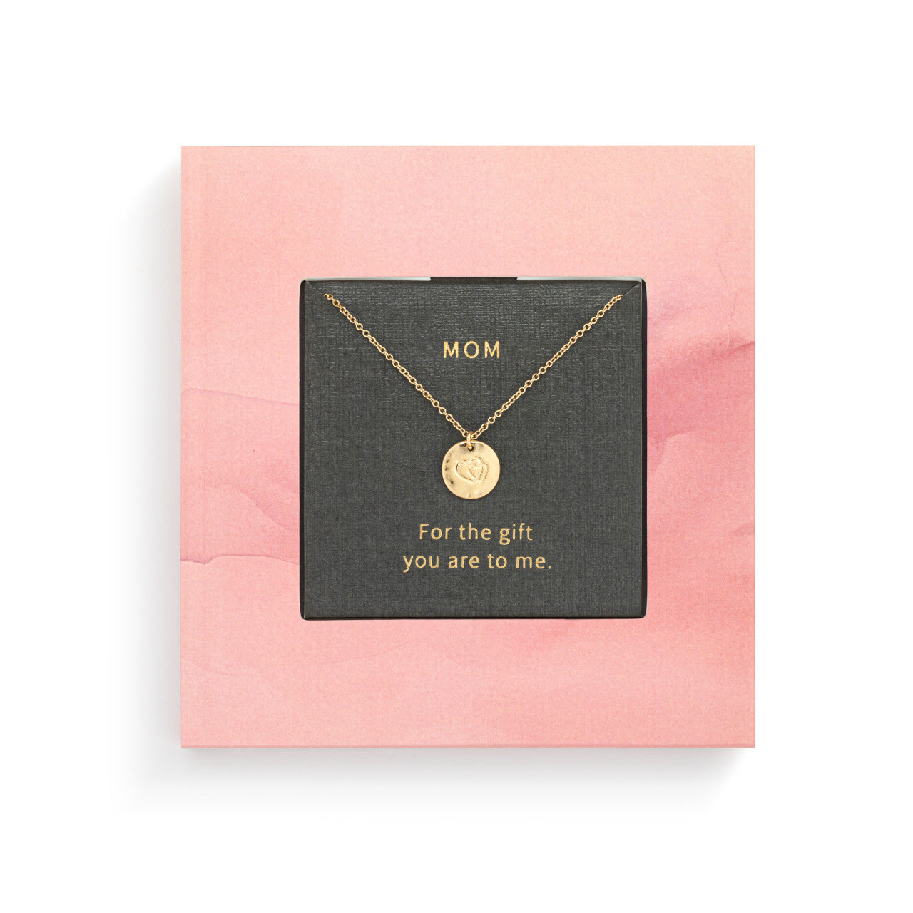 Mom Book and Necklace For the Gift You are to Me - 16in by Demdaco