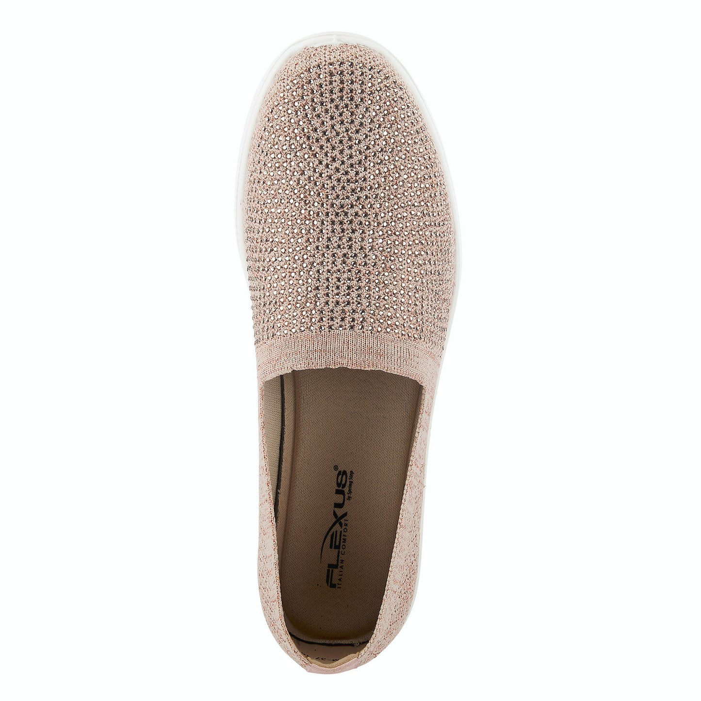 Century Champagne Sporty Slip-on Shoe by Flexus