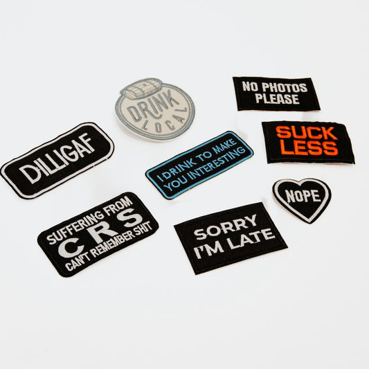 Salty Iron On Patch Bundle (8 pcs)