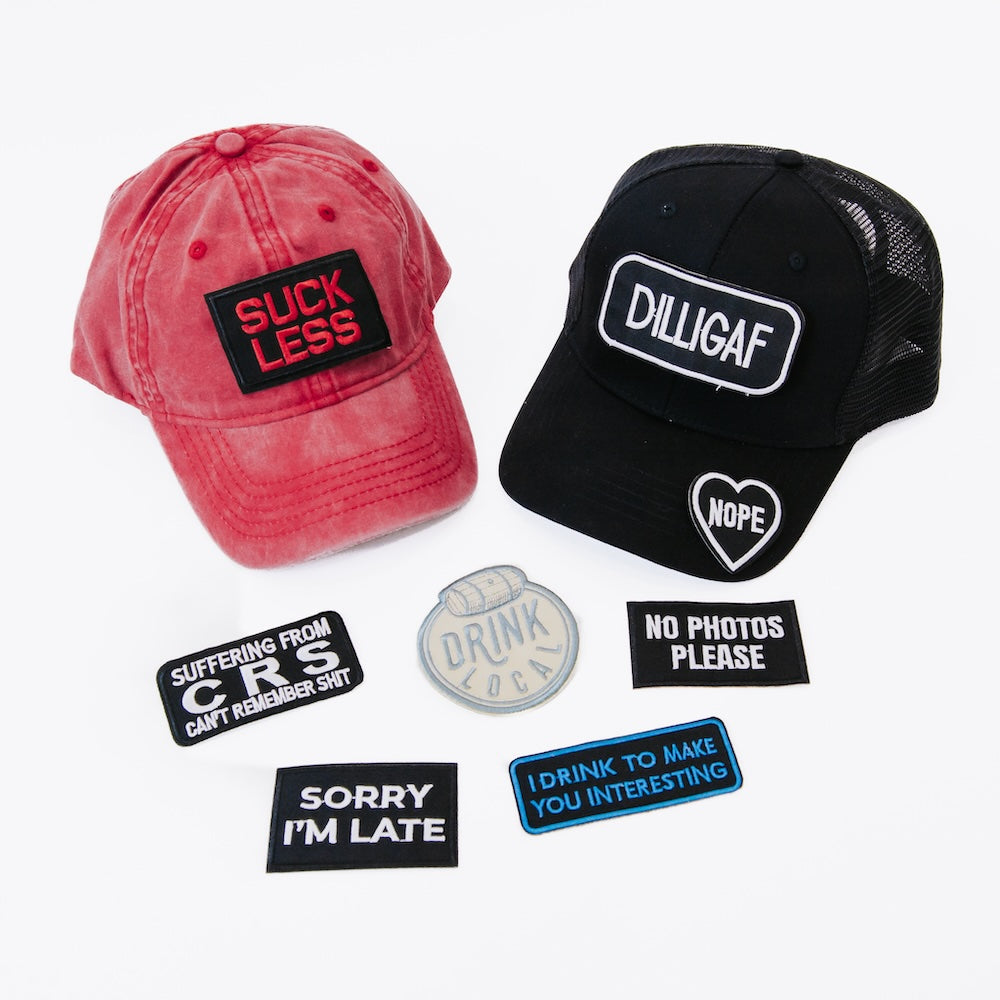 Salty Iron On Patch Bundle (8 pcs)