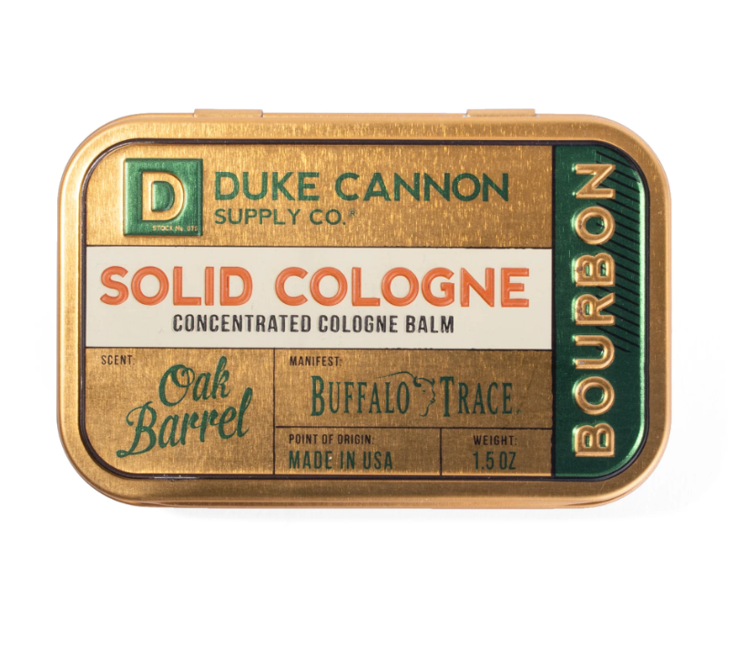 Oak Barrel Buffalo Trace Solid Cologne Balm - Duke Cannon