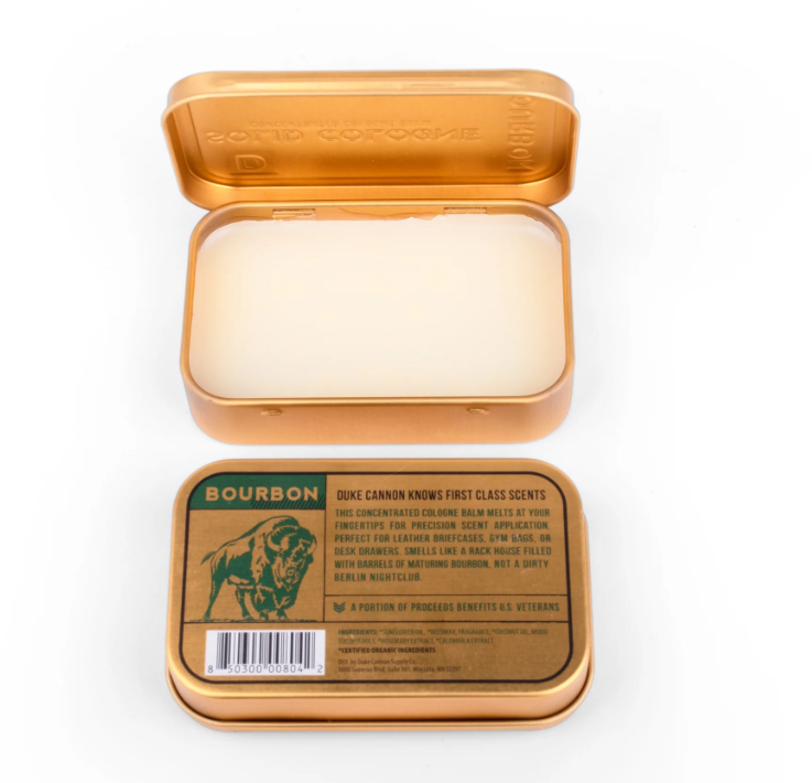 Oak Barrel Buffalo Trace Solid Cologne Balm - Duke Cannon