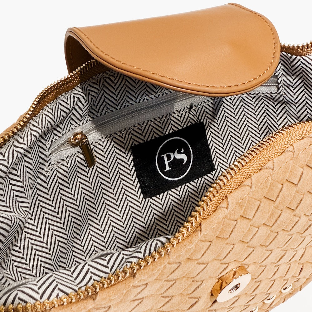 Selena Suede Flap Crossbody