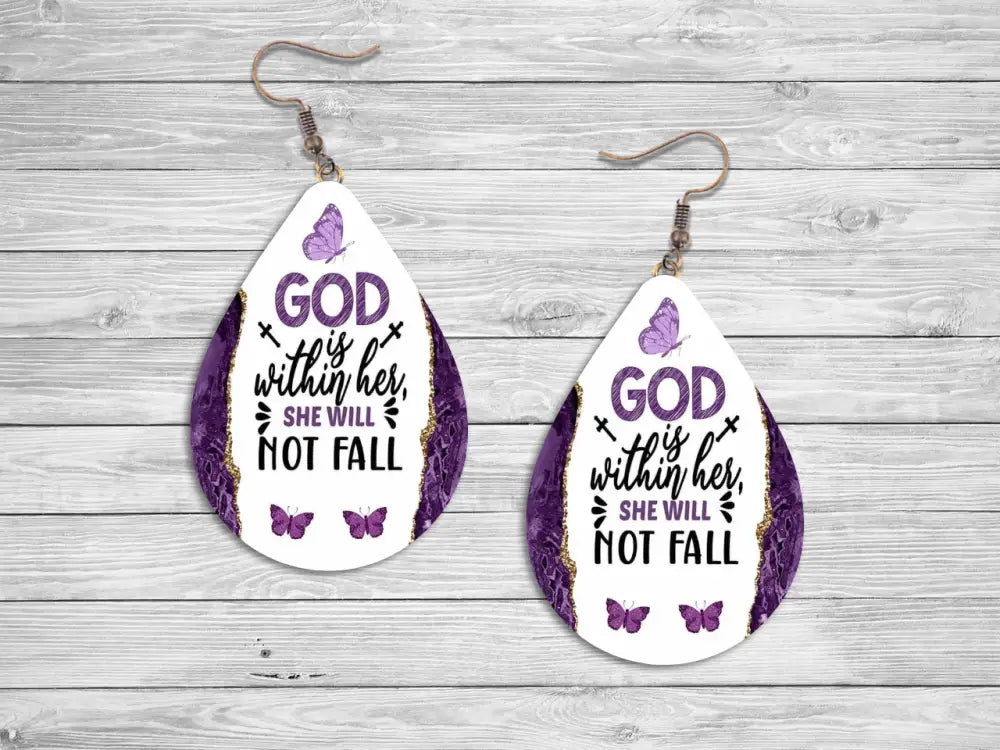 She Will Not Fall – Purple