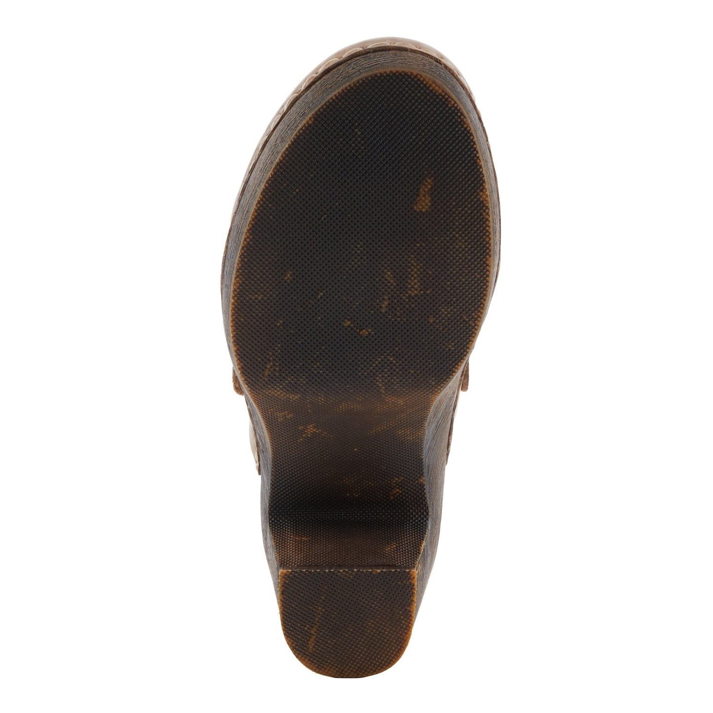 CALLIROE Boho Chic Vintage Charm Leather Clog Shoe by L`ARTISTE