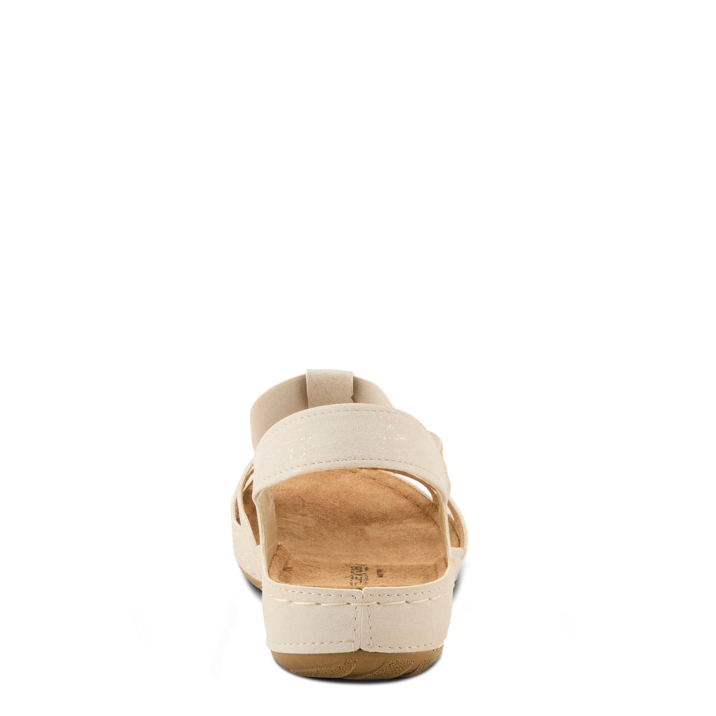 Adede Soft Gold European inspired Sandal by Flexus