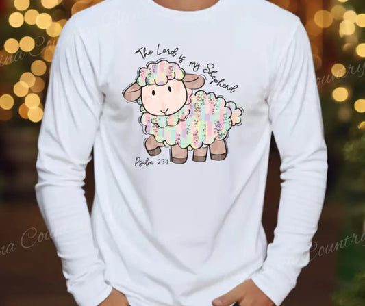 The Lord is My Shepherd – White