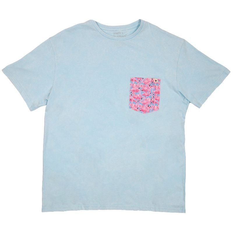 Flamingo Pocket Tee - #SIMPLYSOUTHERN
