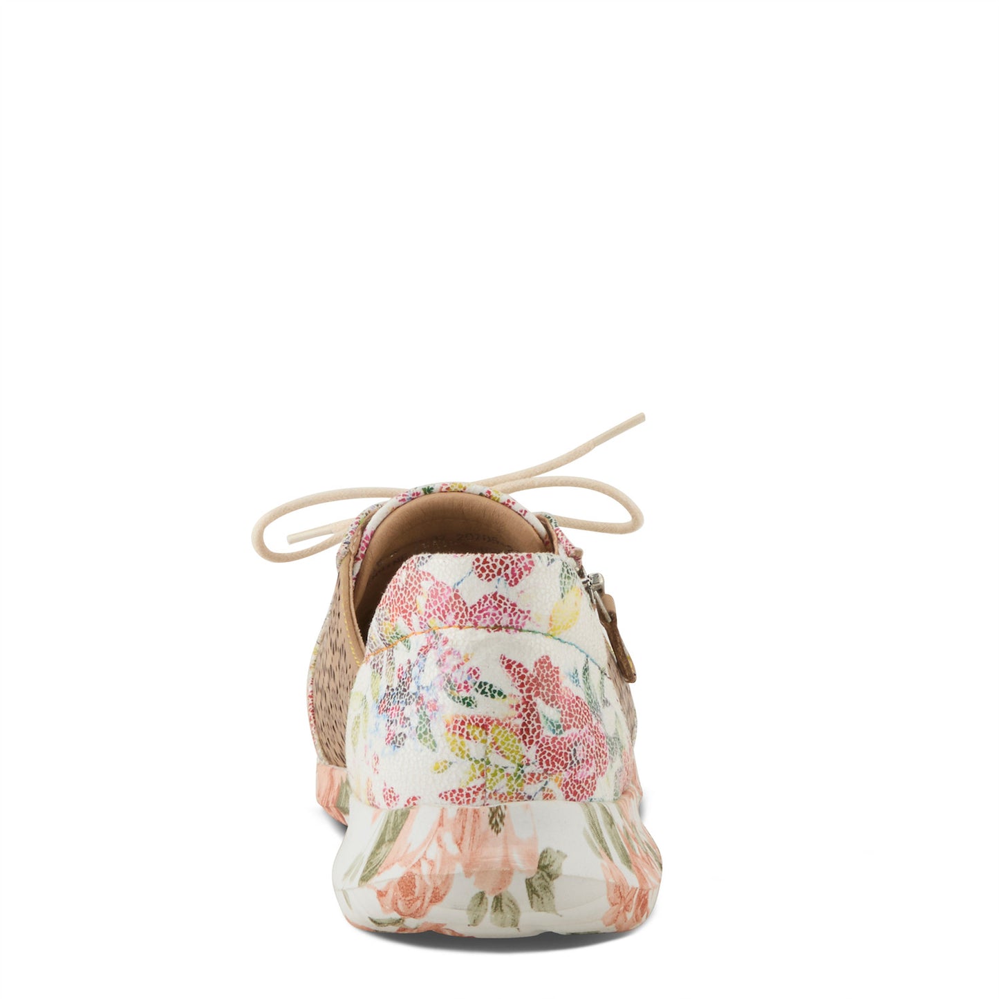 Jazzie Beige Multi lightweight Leather sneaker Combo by L`ARTISTE