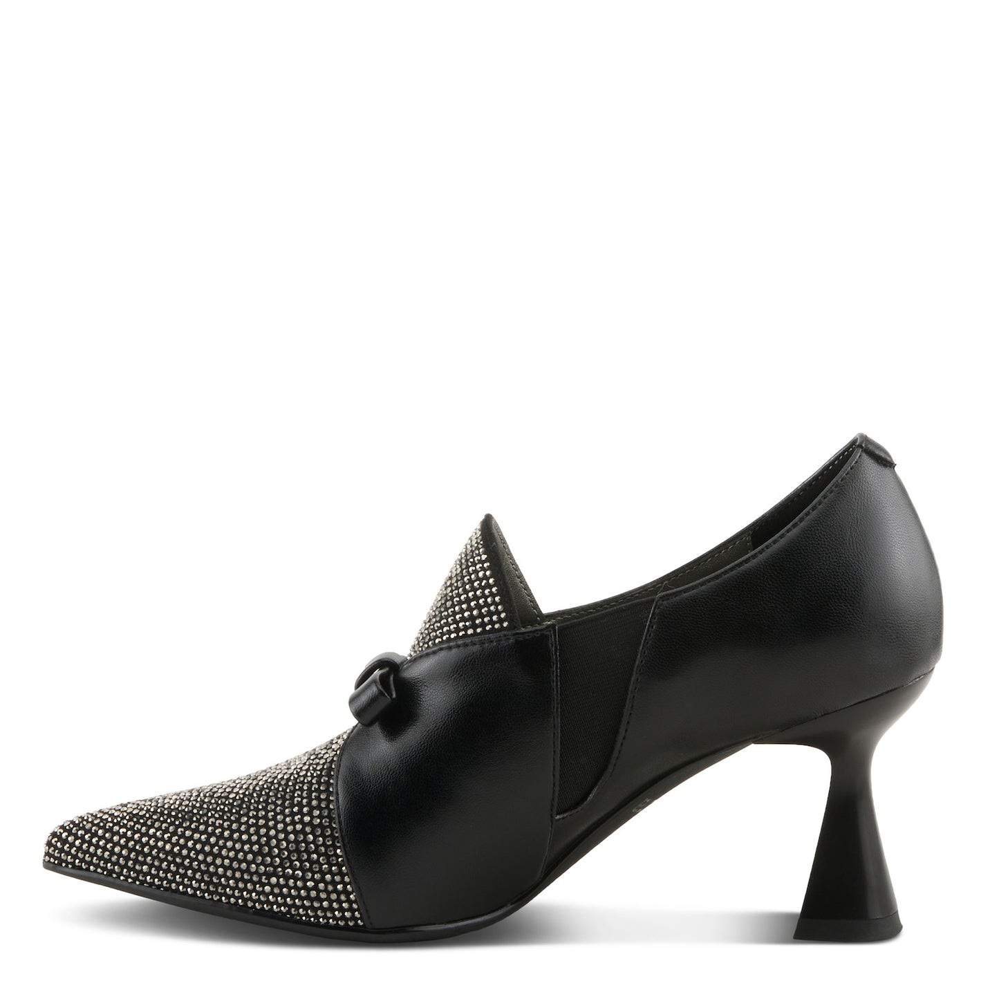 ELVIRAEST Exquisite Black Multi Shootie Pump by AZURA