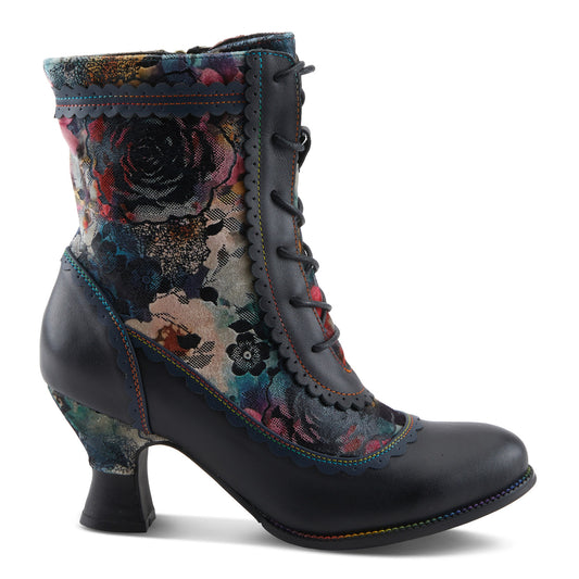 Bewitch-Prit-NM baroque-inspired lace-up boot by L`ARTISTE