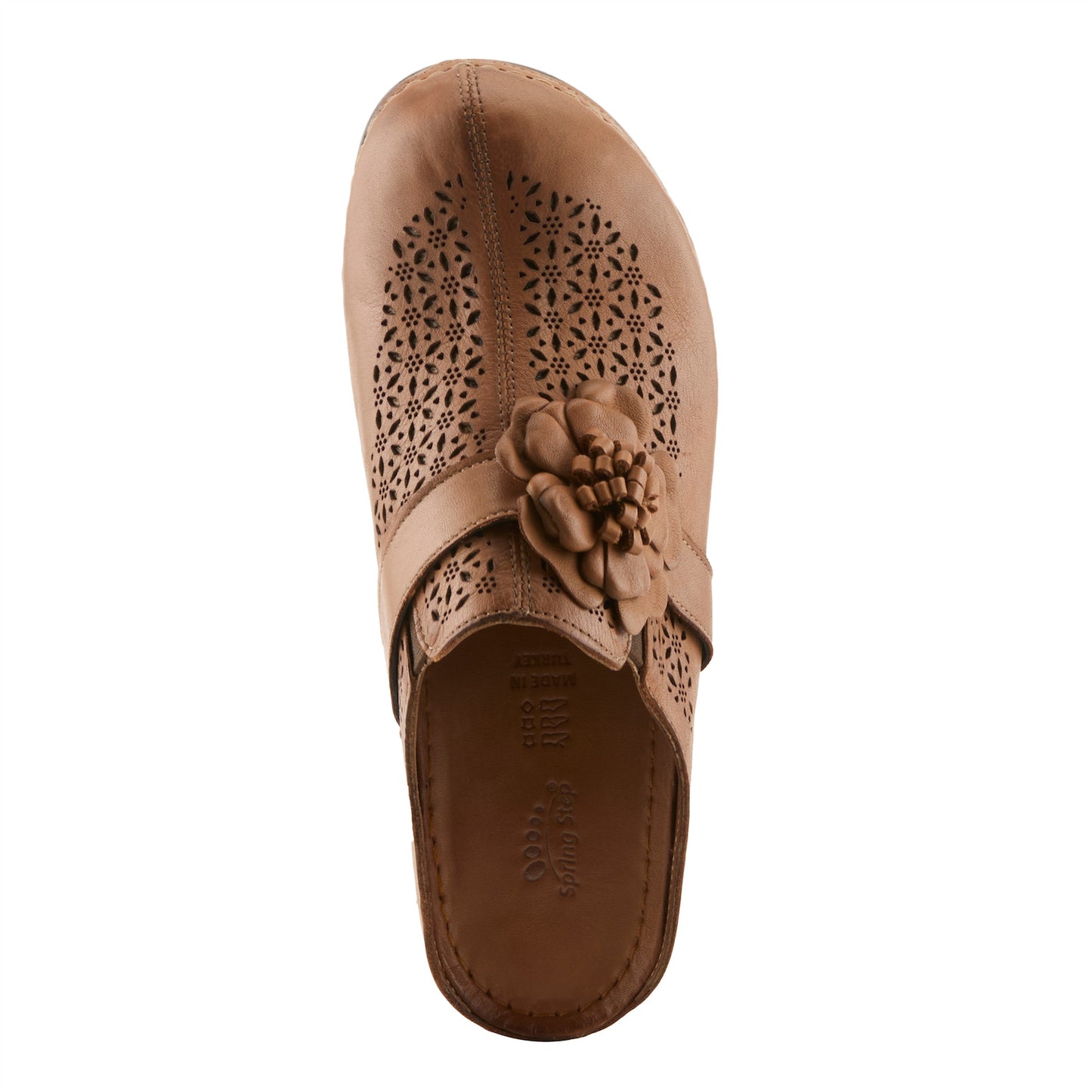 Lilybean Camel Clog by Spring Footwear