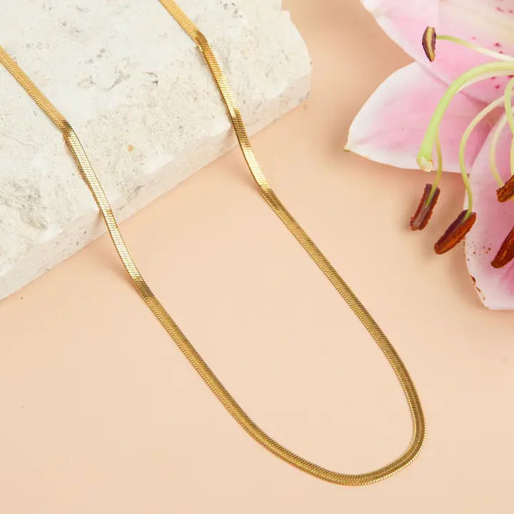 Snake Chain Necklace Narelle Waterproof Jewelry