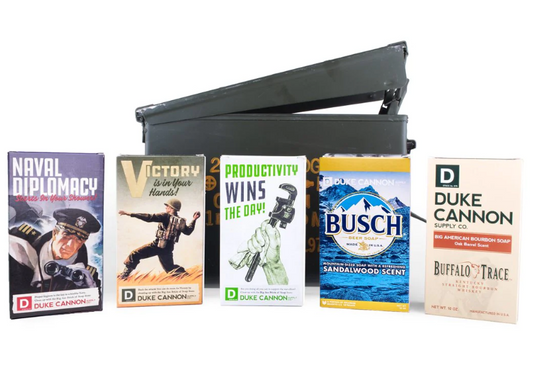 MILITARY AMMO CASE with Soap GIFT SET (WWII) - Duke Cannon