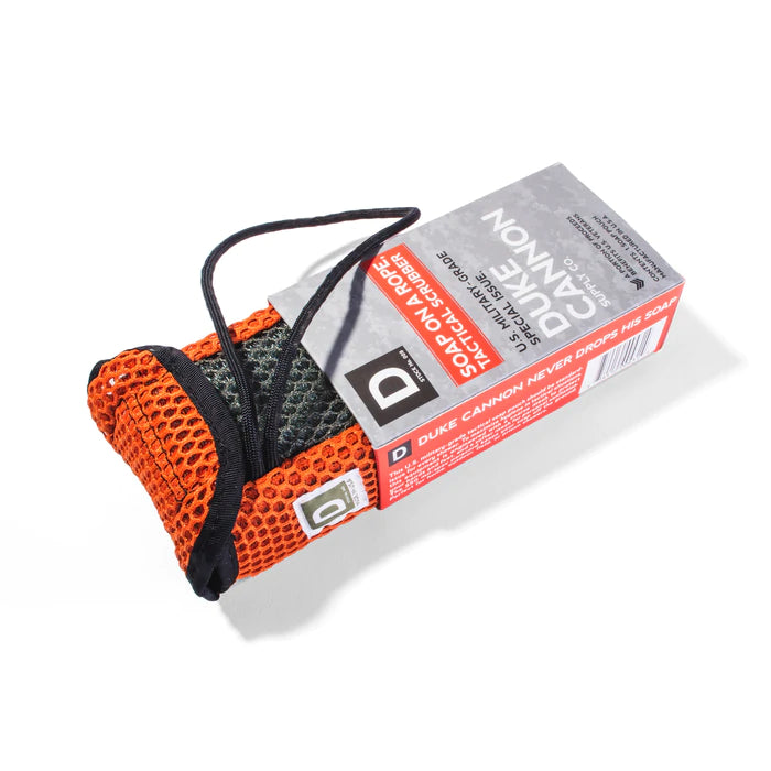 Soap on a Rope - Tactical Pouch Scrubber by Duke Cannon