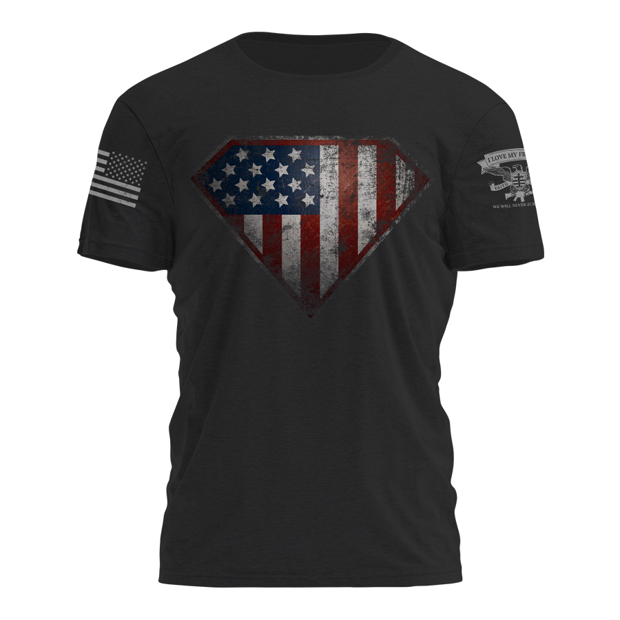 I Love My Freedom - Super Patriot T-Shirt