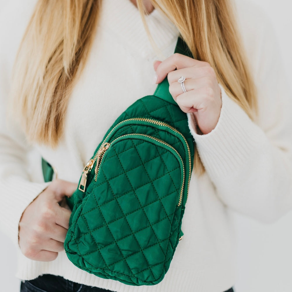 Pinelope Puffer Sling Bag