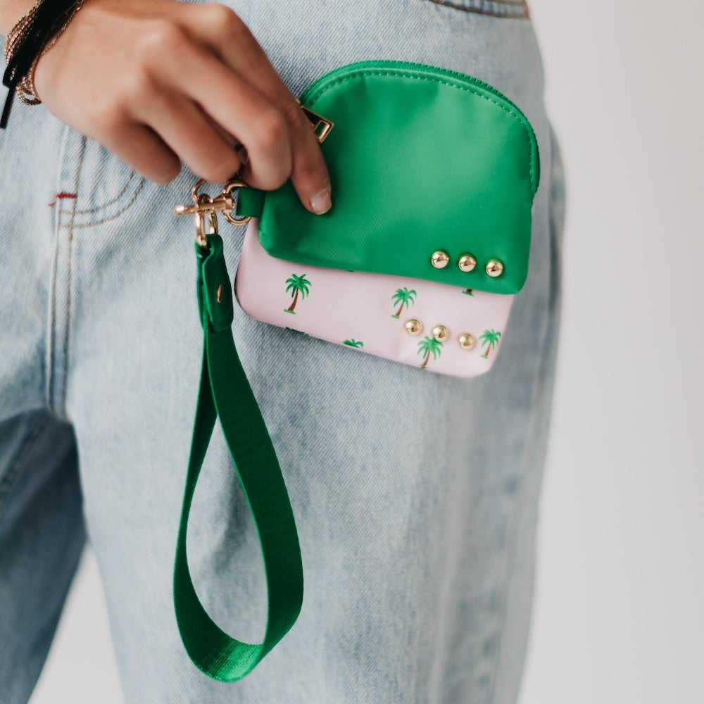 Summer Spritz Dual Pouch Wristlet