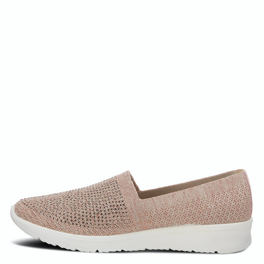 Century Champagne Sporty Slip-on Shoe by Flexus
