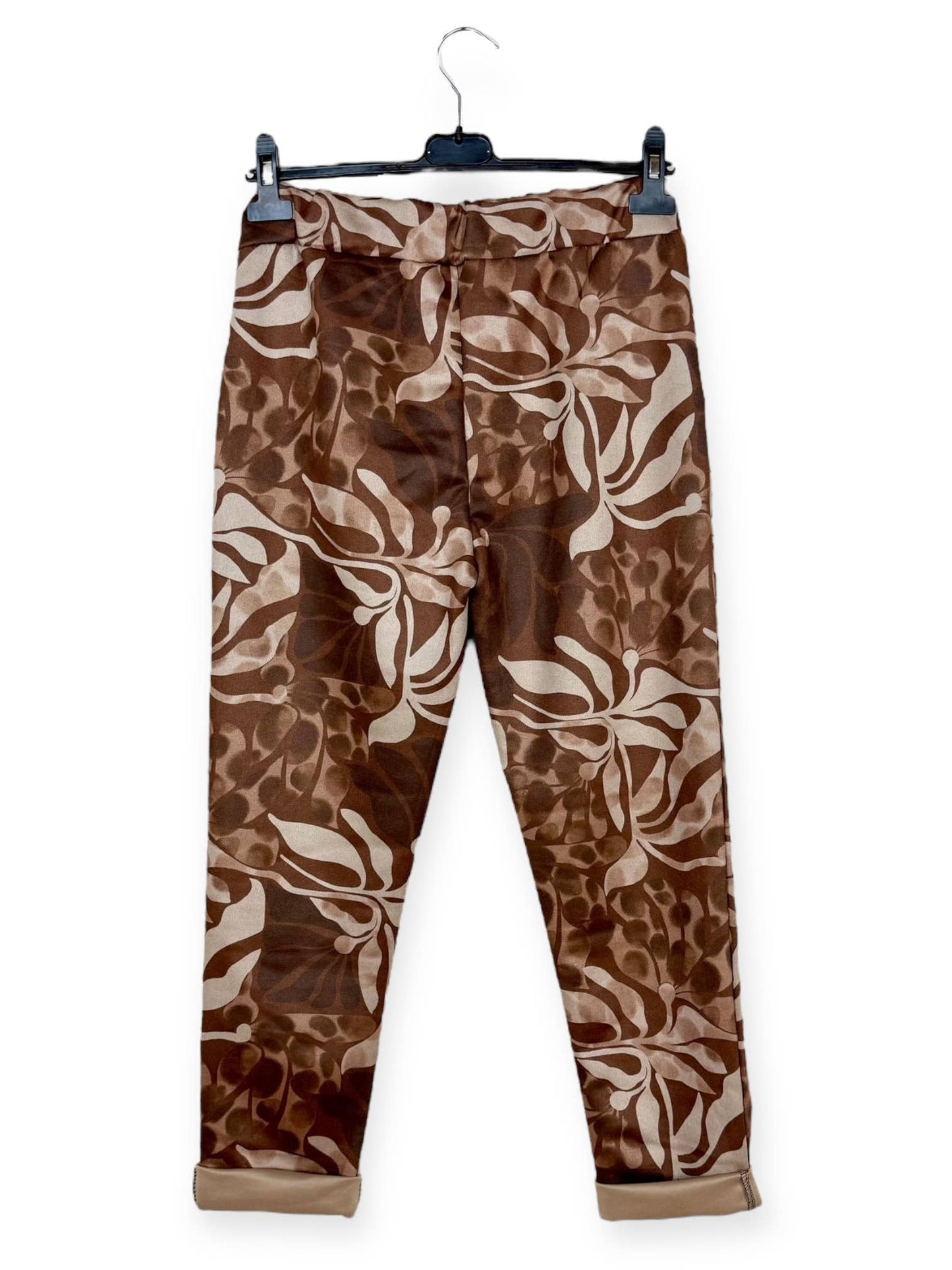 Leopard Spotted Patterned Jogger Pants: Pattern 12 One Size Fits Most