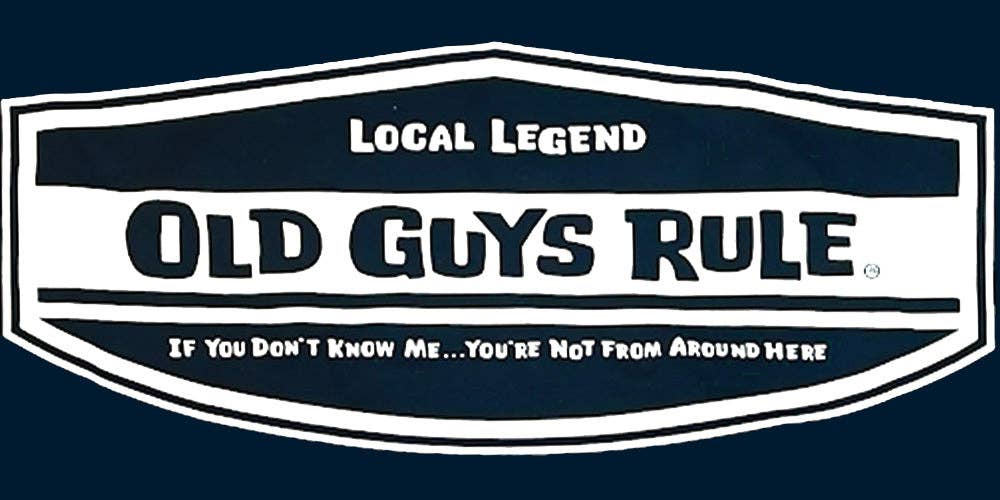 Local Legend - Zip Up Hoodie If You Don't Know Me... You're Not from Around Here Old Guys Rule